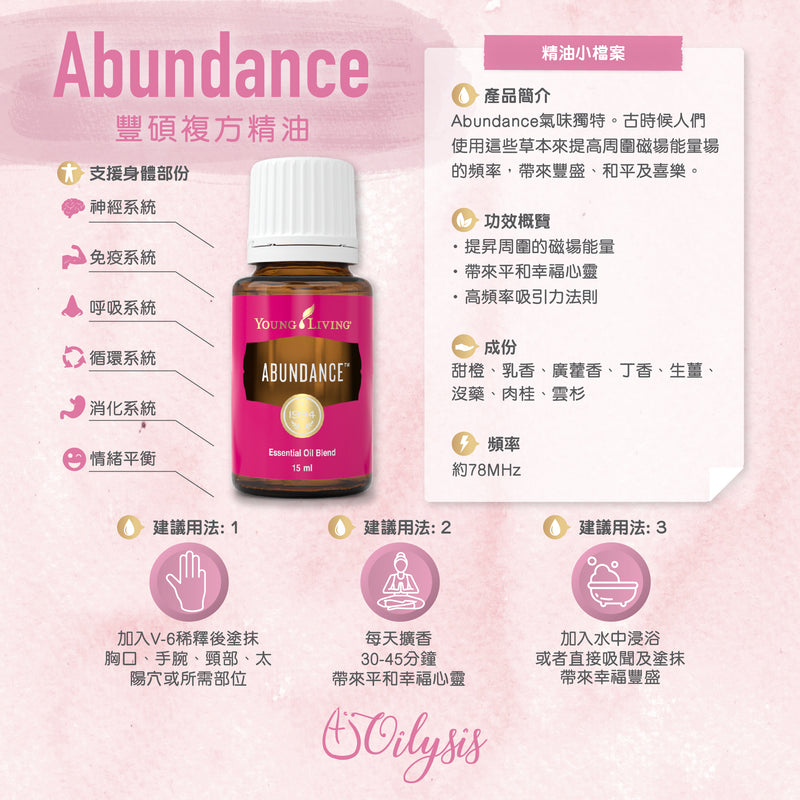 Abundance複方精油 15毫升